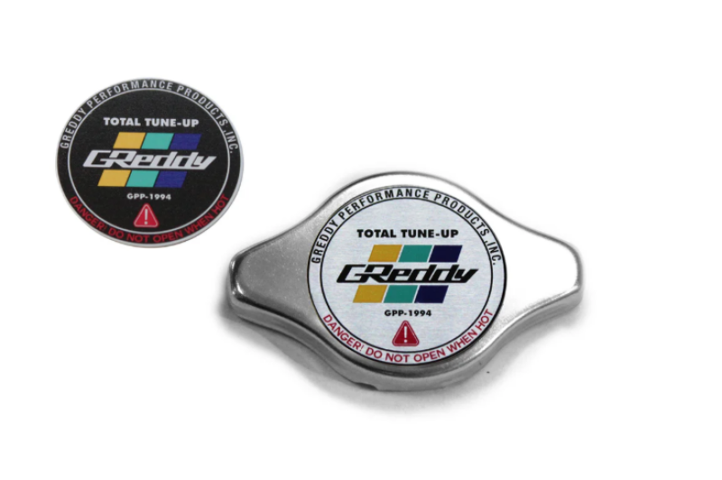 GReddy Type-N No Relief Radiator Cap Most Honda / Some Toyota - Polished-thumbmail-1