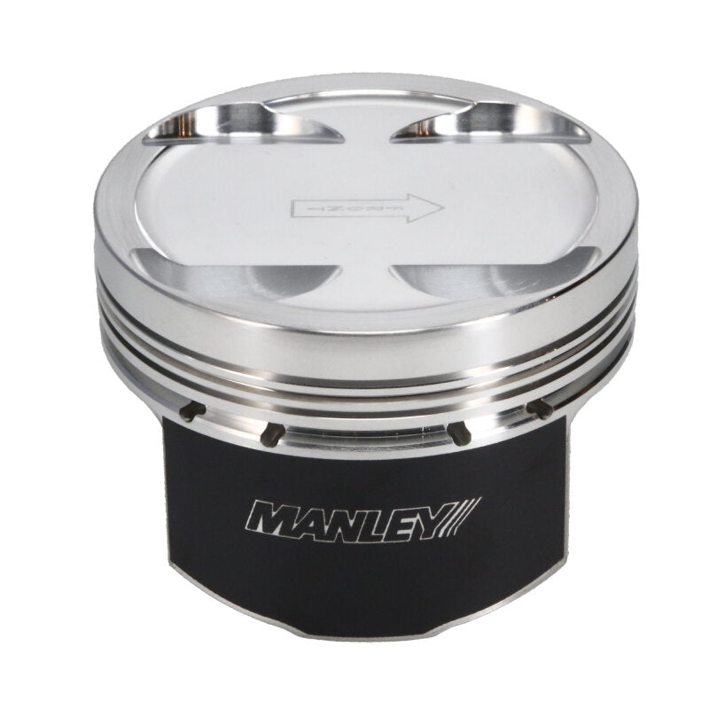 Manley Mitsubishi 4G63 Forged Dish Piston Set - 85.50mm Bore 10.50:1-thumbmail-10