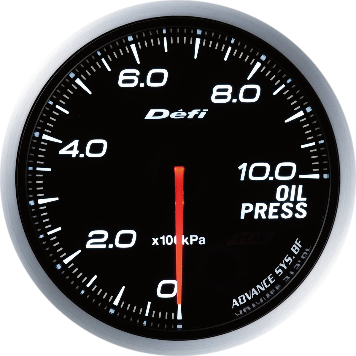 Defi DF10201 ADVANCE BF white 60mm oil pressure gauge