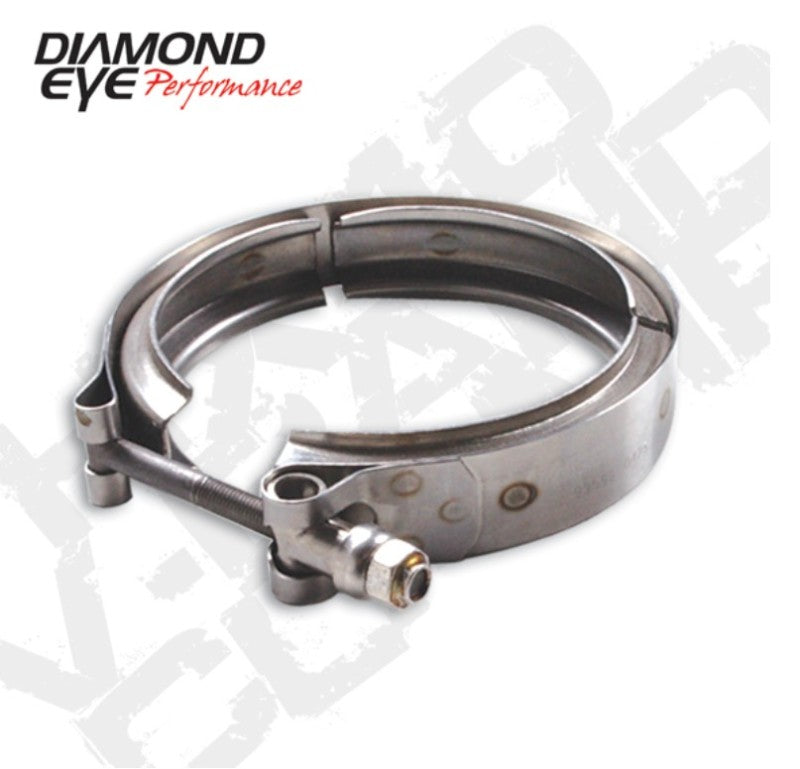 Diamond Eye CLAMP V 3.75in NOMINAL FITS CHEVY 6.5L STOCK TURBO-thumbmail-1