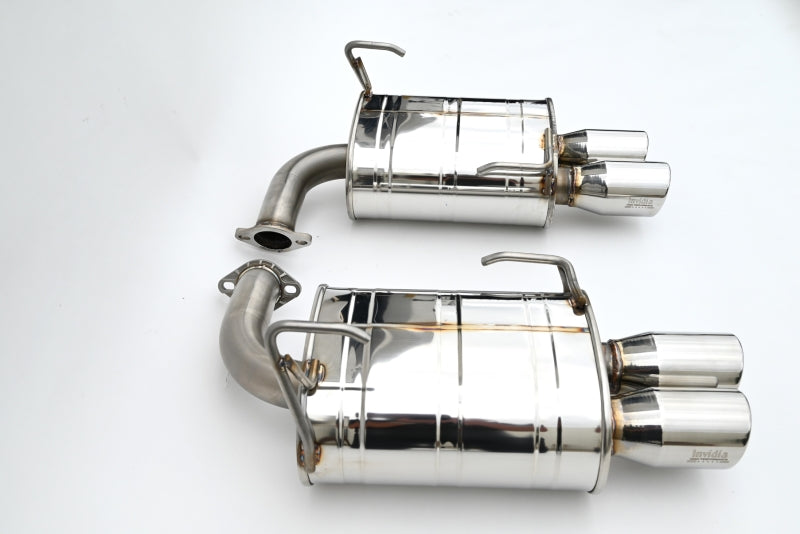 Invidia 22+ Subaru WRX Q300 3.5in. Rolled Dual Wall S.S Tip Axle-back Exhaust-thumbmail-1