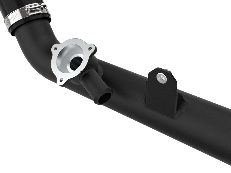 aFe 20-23 Ford Explorer ST V6 3.0L (tt) BladeRunner Aluminum Hot and Cold Charge Pipe Kit - Black-thumbmail-4