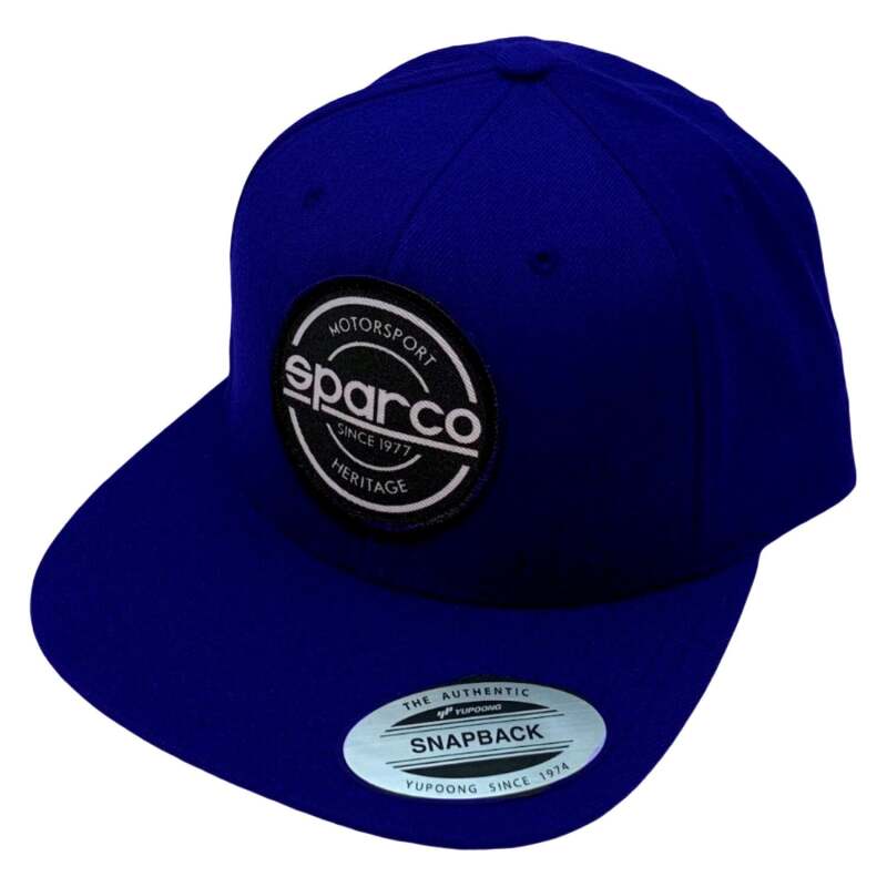 Sparco Cap S-Patch Snapback Blue-thumbmail-1