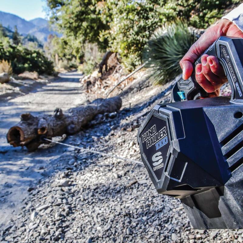 Superwinch Hand Hauler 1000 Winch 24 VDC 1000 lbs Line Pull Soft Shackle Rope End Safely-thumbmail-10