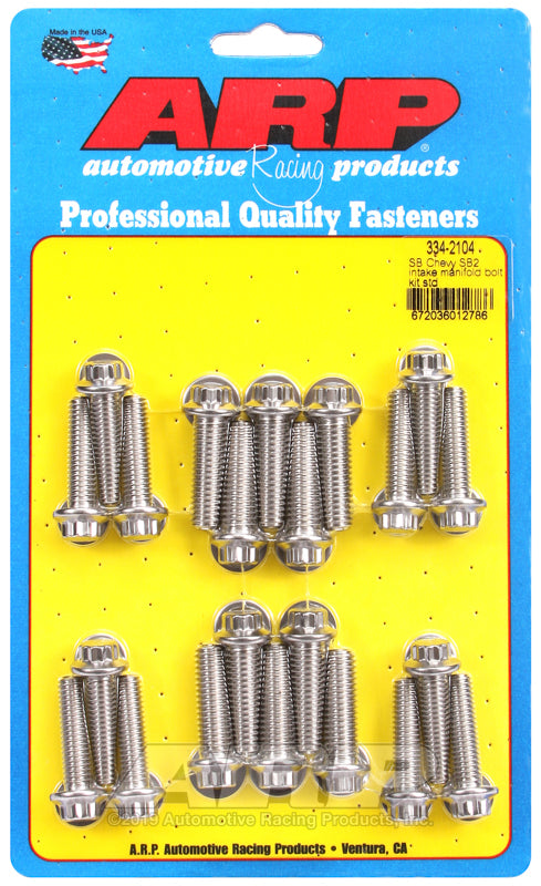 ARP SB Chevy SB2 Intake Manifold Bolt Kit - Standard-thumbmail-1