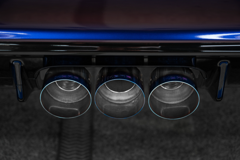MBRP 23-24 Honda Civic Type R 2.0L T304 SS 3in Cat-Back Exhaust Triple Center Outlet w/ Burnt Tips-thumbmail-2
