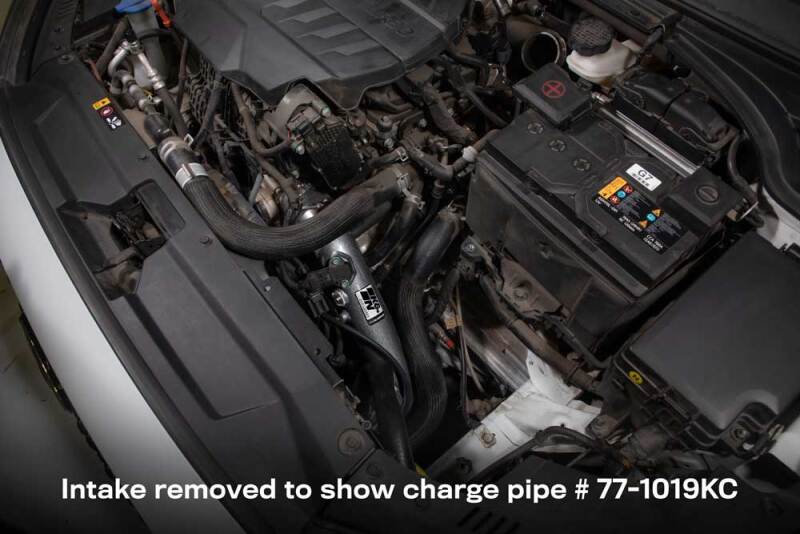 K&N 20-22 Hyundai Veloster N 2.0L L4 Aluminum Charge Pipe Kit - Gunmetal Gray-thumbmail-4