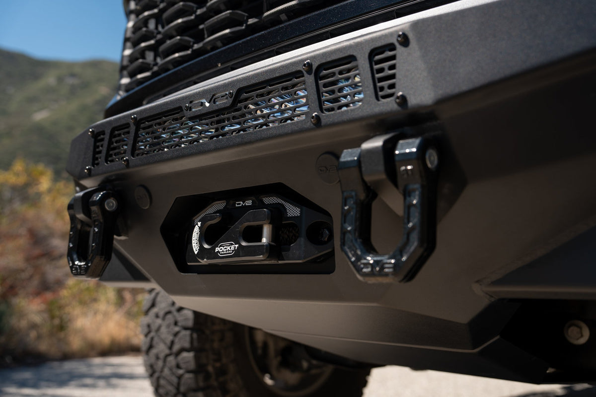 DV8 Offroad 2024+ Ford F-150 Spec Series Front Bumper — FBFF1-15 — product view 3