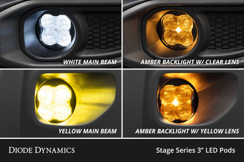 Diode Dynamics SS3 Max Type YS ABL White Fog Light Kit-thumbmail-5