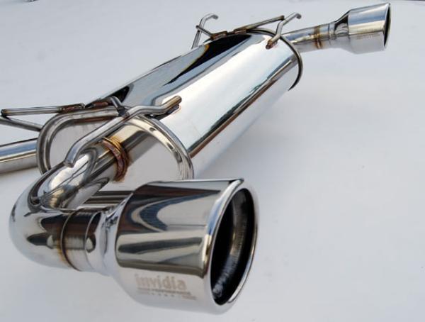 Invidia Subaru BRZ / Scion FRS Q300 w/ Rolled SS Tips Cat- Back Exhaust-thumbmail-5