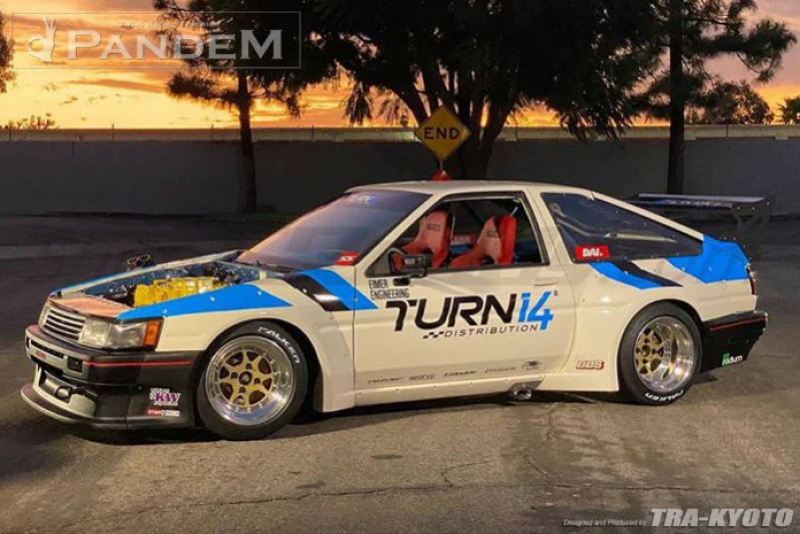 GReddy Pandem AE86 1984-1987 Toyota Corolla Levin Front Bumper - **Special Order No Cancellations**-thumbmail-1