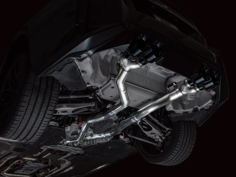 AWE Tuning 23-24 BMW G87 M2 Track Edition Exhaust - Diamond Black Tips-thumbmail-10