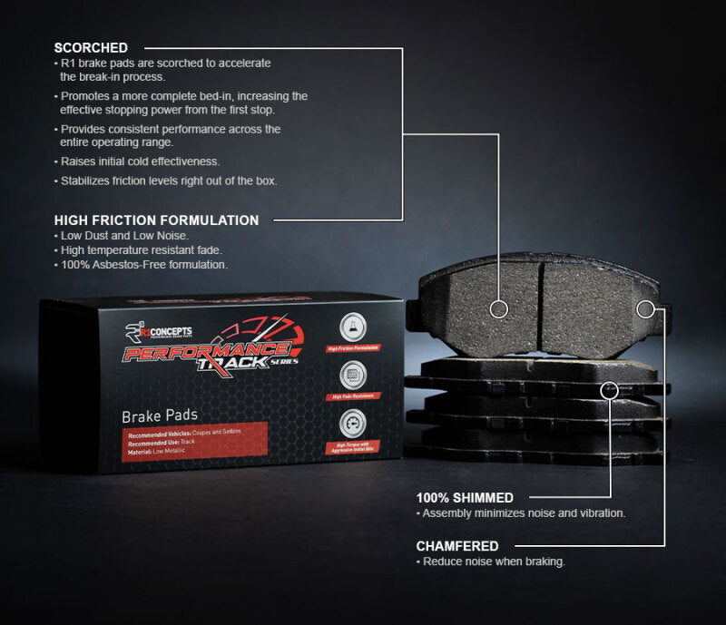 R1 16-24 Acura Nsx Rear Track/Street Brake Pads-thumbmail-5