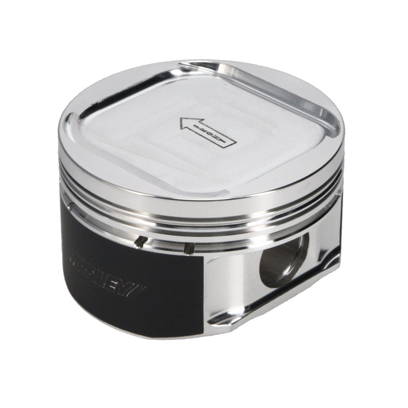 Manley 98+ Subaru WRX (EJ205) 75mm STD Stroke 92.5mm +0.5mm Bore 8.5:1 Dish Piston Set with Rings-thumbmail-9