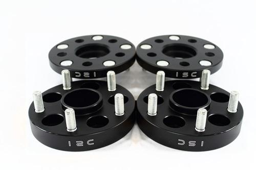 ISC Suspension 5x100 Hub Centric Wheel Spacers 15mm Black (Pair)-thumbmail-3