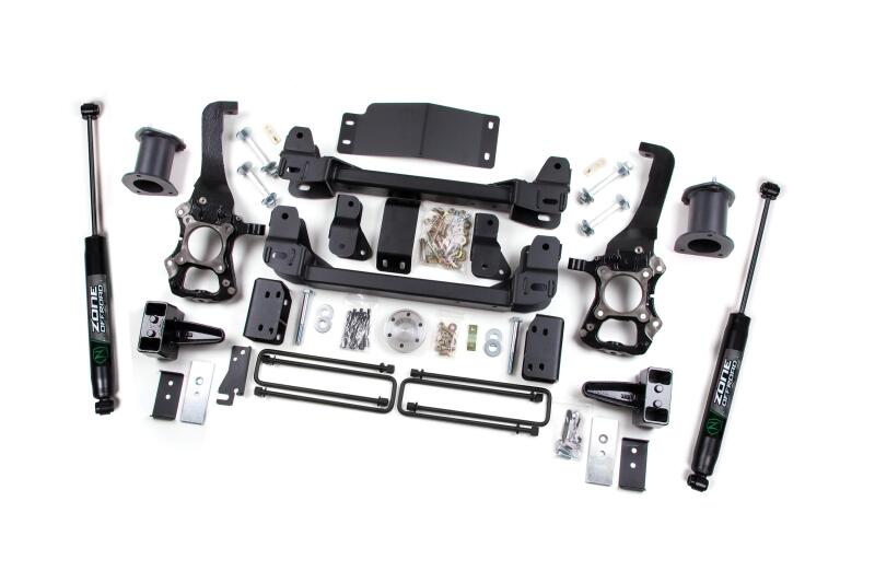 Zone Offroad 2014 Ford F-150 6in Suspension System - 4in Rear Block-thumbmail-1
