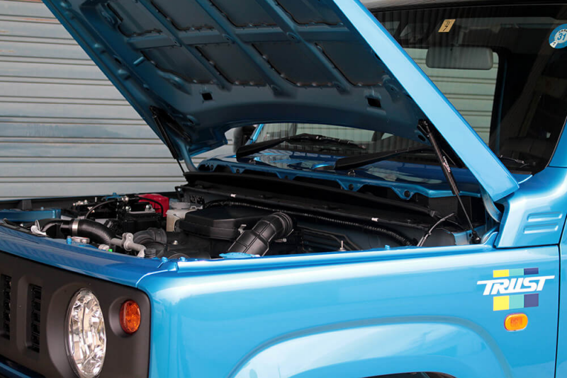 GReddy Engine Hood Lifter Kit 18+ Jimny JB64W (Designed for OEM weight hoods.)-thumbmail-1
