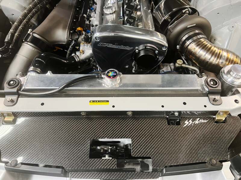 GReddy Nissan Skyline GT-R BCNR33 Radiator Mount Bracket- Black-thumbmail-8
