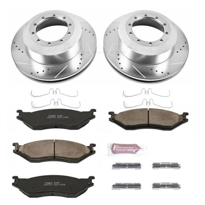 Power Stop 06-09 Ford LCF Rear Z23 Evolution Brake Kit-thumbmail-1
