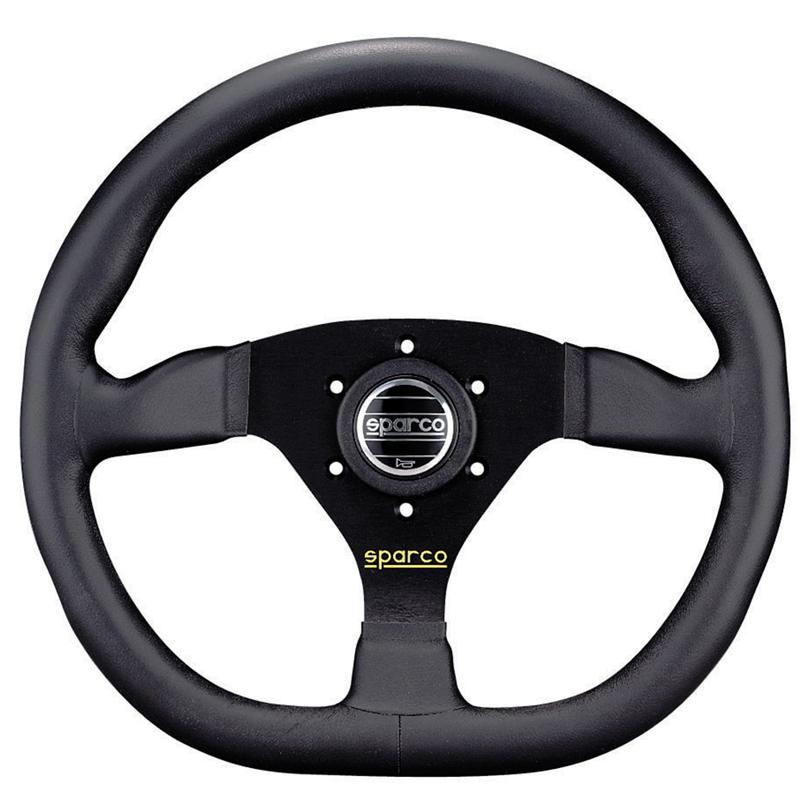 Sparco Strwhl Ring L360 Leather Black-thumbmail-3