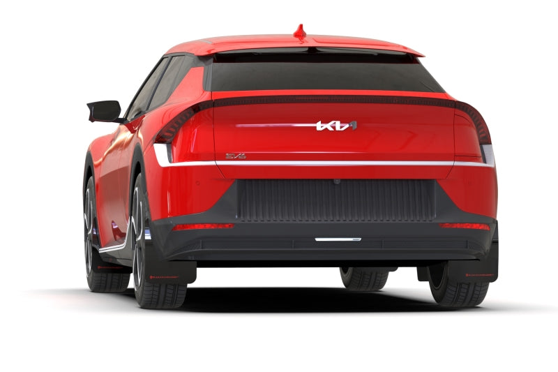 Rally Armor 22-23 Kia EV6 Black UR Mud Flap Dark Grey Logo-thumbmail-4