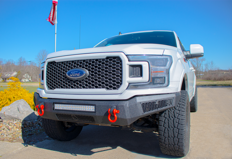 Fishbone Offroad 18-20 Ford F150 Pelican Front Bumper - Black Texture-thumbmail-10