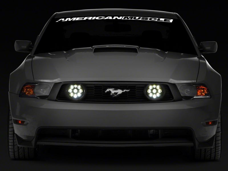 Raxiom 05-12 Ford Mustang GT LED Fog Lights- Clear-thumbmail-7