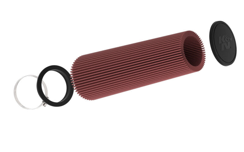 K&N Universal Clamp-On Air Filter 7-1/2in 6 DEG FLG 5in OD 20 1/8in H-thumbmail-4