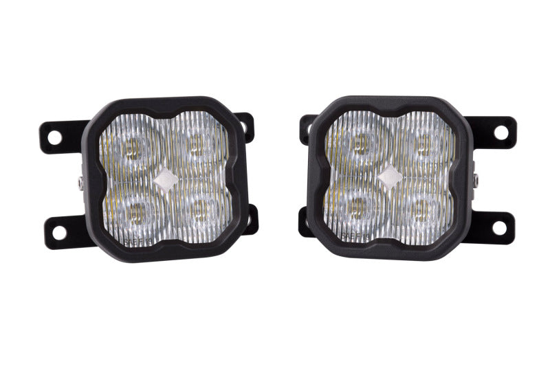 Diode Dynamics 09-26 Dodge Ram 1500/Subaru/ Ford Bronco/Focus/Ranger SS3 LED Fog Light Kit-thumbmail-1