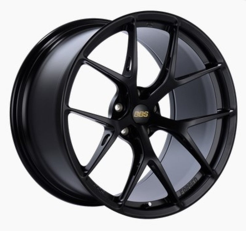 BBS FI-R 19x9.5 5x120 ET22 CB72.5 Black Satin Wheel -82mm PFS/Clip Req-thumbmail-1