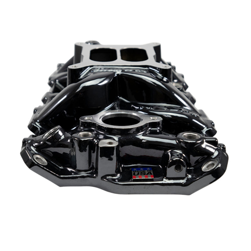 Edelbrock 55-86 Chevy SB Performer EPS Intake Manifold - Black Plasma Finish-thumbmail-6