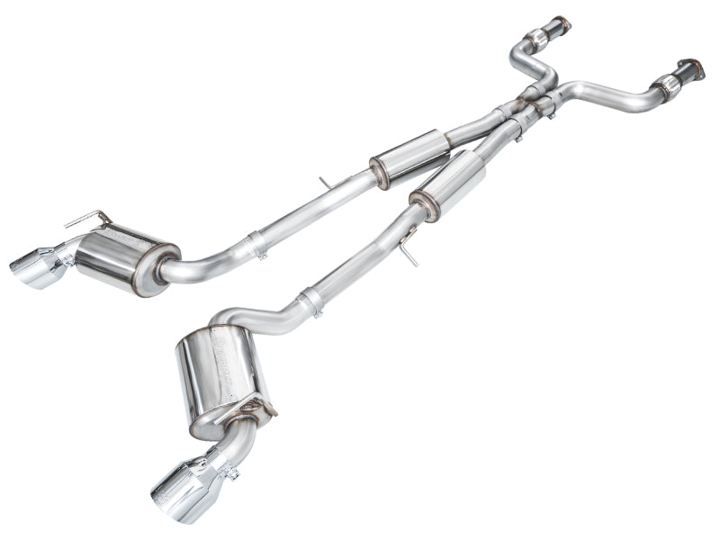 AWE 2023 Nissan Z RZ34 RWD Touring Edition Catback Exhaust System w/ Chrome Silver Tips-thumbmail-1