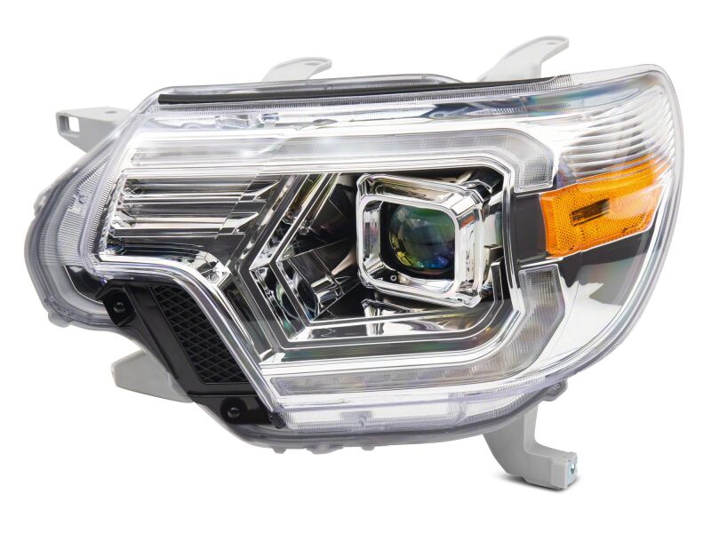 Raxiom 12-15 Toyota Tacoma Axial Series Switchback Projector Headlights- Chrome- Clear Lens-thumbmail-10