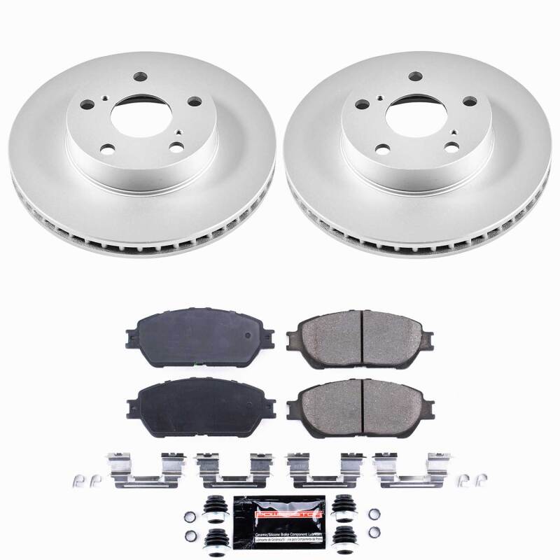 Power Stop 05-15 Toyota Tacoma Front Z23 Coated Brake Kit-thumbmail-1