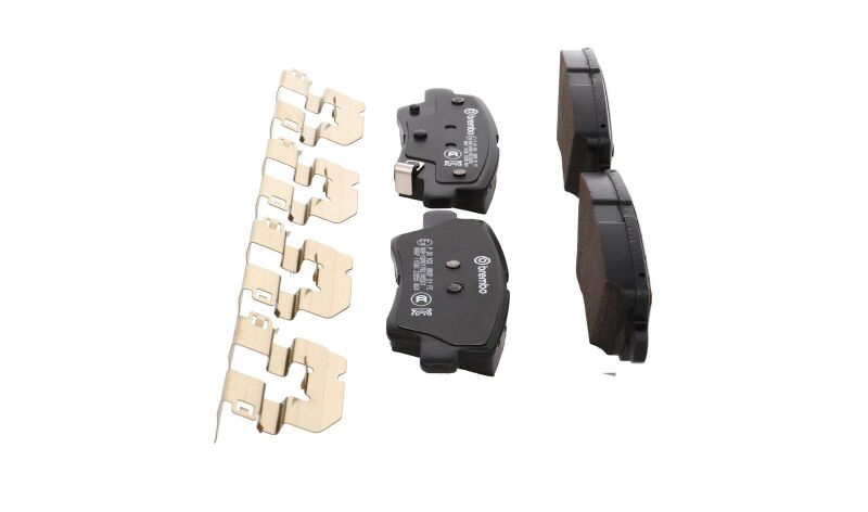 Brembo OE 21-22 Hyundai Accent/19-24 Nexo/2016 Sonata/2019 Sonata PRIME Low-Met Brake Pad - Rear-thumbmail-20