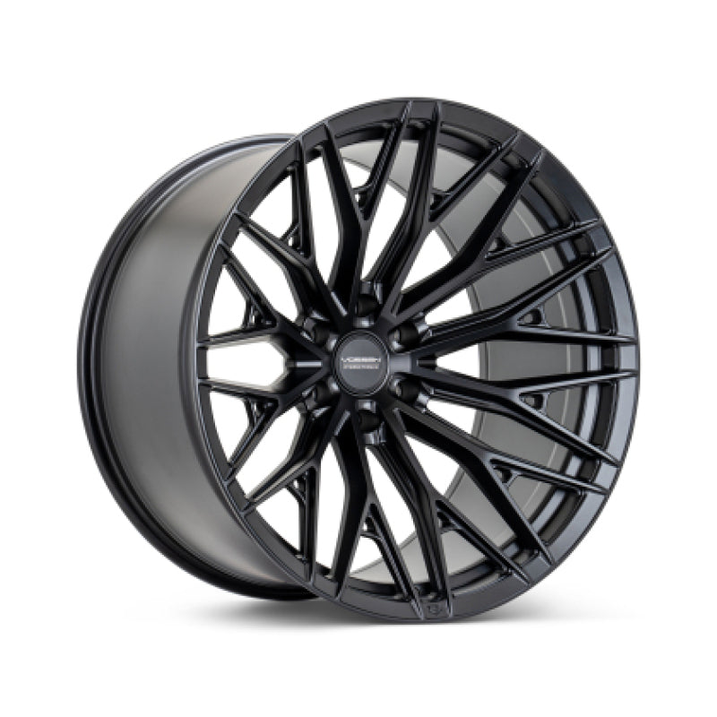 Vossen HFX-6 17x9 - 6x139.7 - ET0 - Super Deep Face - 106.1 - Satin Black Wheel-thumbmail-1