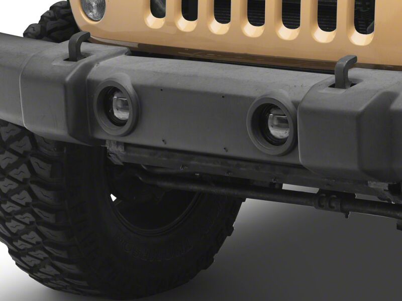 Raxiom 07-18 Jeep Wrangler JK Axial Series LED Angel Eye Fog Lights- Amber and White-thumbmail-12