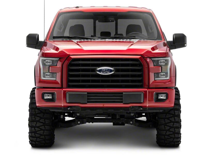 Raxiom 15-17 Ford F-150 LED Projector Headlights with LED Amber DRL- Black Housing- Clear Lens-thumbmail-8