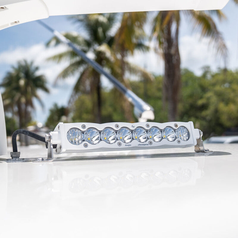 Baja Designs Marine S8 Straight LED Light Bar 10in. - White-thumbmail-3