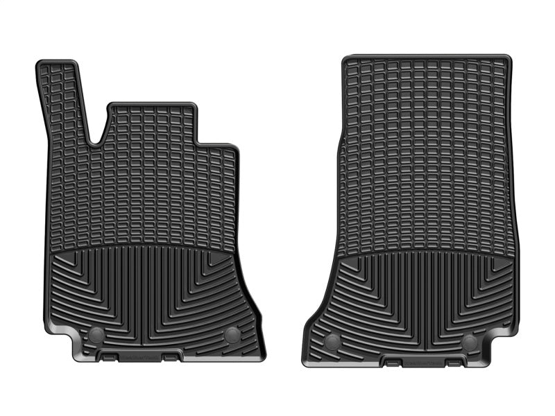 WeatherTech 2015+ Mercedes-Benz C-Class Sedan/Coupe/Cabriolet Front Rubber Mats - Black-thumbmail-2