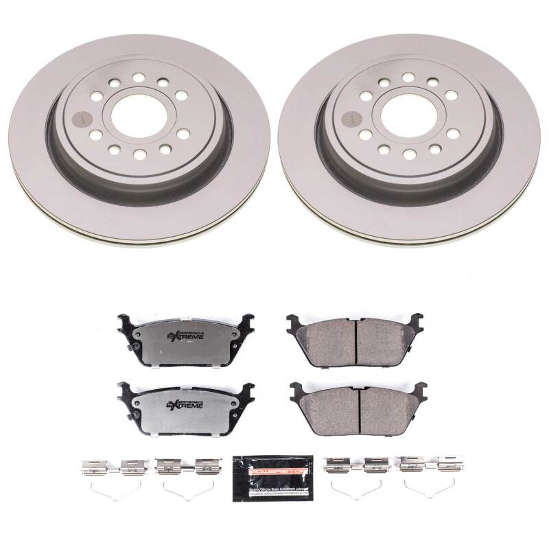 Power Stop 22-25 Jeep Grand Wagoneer Rear Z36 Coated Truck & Tow Brake Kit-thumbmail-1