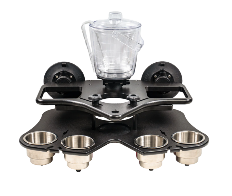 SeaSucker Double Decker Party Barge Portable Bar - Black-thumbmail-3
