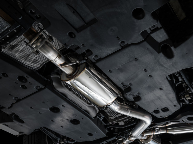 AWE 23-24 Toyota GR Corolla Touring Edition Catback Exhaust - Chrome Silver Tips-thumbmail-7