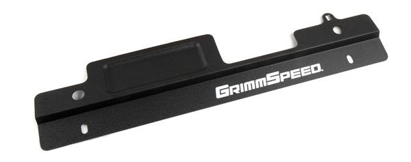 GrimmSpeed 02-07 Subaru Impreza/WRX / 04-07 STI Radiator Shroud w/Tool Tray - Black-thumbmail-3