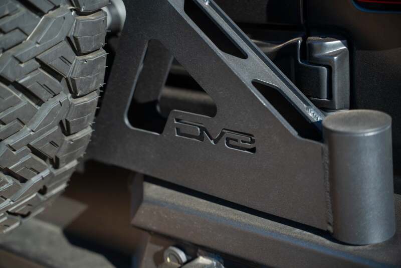 DV8 Offroad 18-23 Jeep Wrangler JL MTO Series Bumper Spare Tire Swing Gate-thumbmail-17