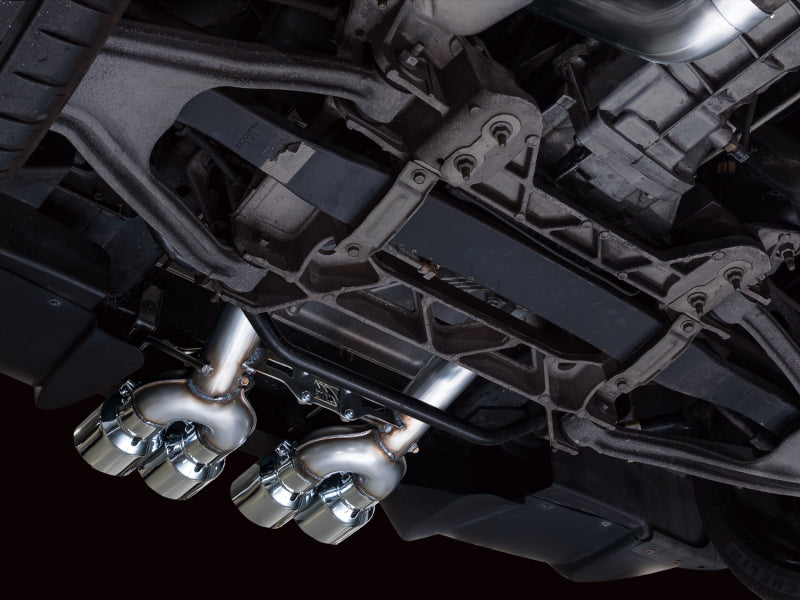 AWE Tuning C6 Chevrolet Corvette Z06/ZR1 Track Edition Axle-back Exhaust w/ Chrome Silver Tips-thumbmail-6