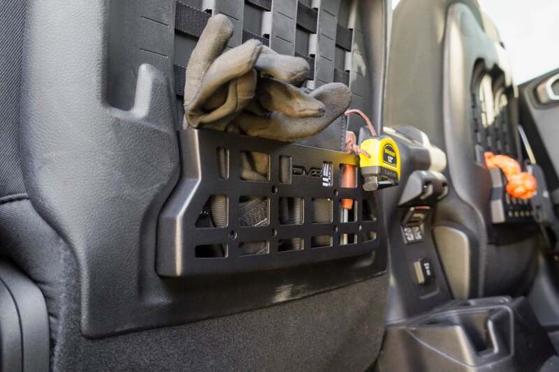 DV8 Offroad 2018-2025 Jeep Wrangler JL JLU Gladiator JT DV8 Offroad Seat Back Molle Pockets-thumbmail-16