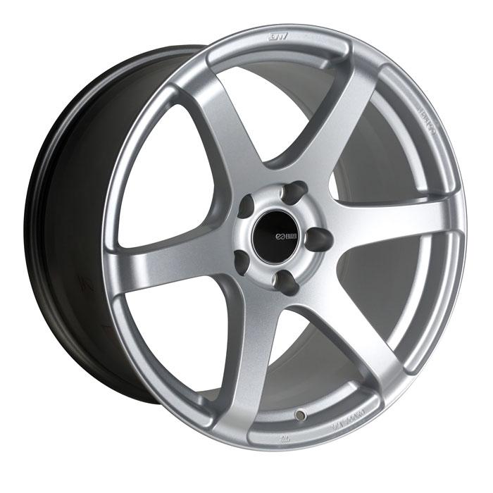 Enkei T6S 18x8.5 45mm Offset 5x100 Bolt Pattern 72.6 Bore Matte Silver Wheel-thumbmail-2