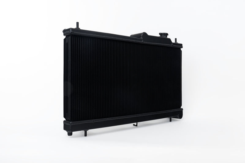 CSF 08-21 Subaru WRX/STI 2-Row 42mm Race-Spec All Aluminum Radiator - Black-thumbmail-1
