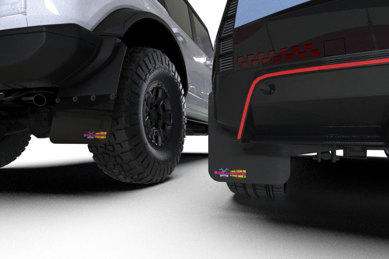 Rally Armor 21-24 Ford Bronco RR-PL Rock Rail-Plastic Rear Bumper BCE Logo-thumbmail-5